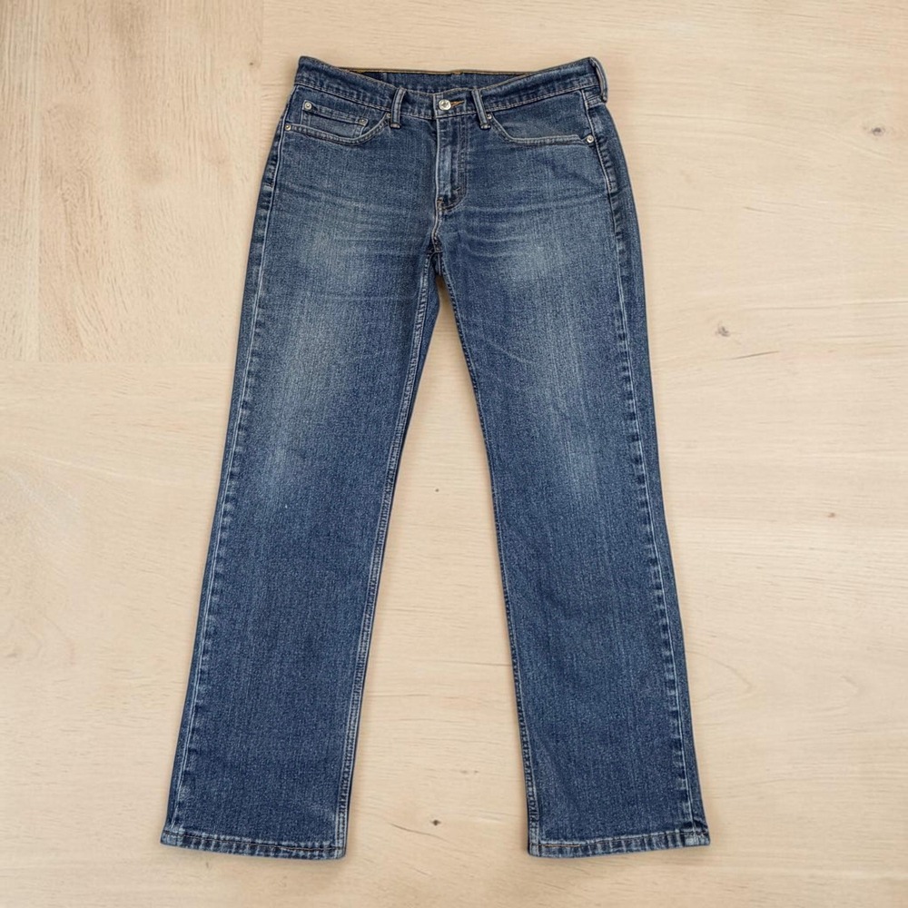 Levi's 514 Straight Fit Jeans Men 32x30 (Act. 33x29.5) Medium Blue Denim Stretch